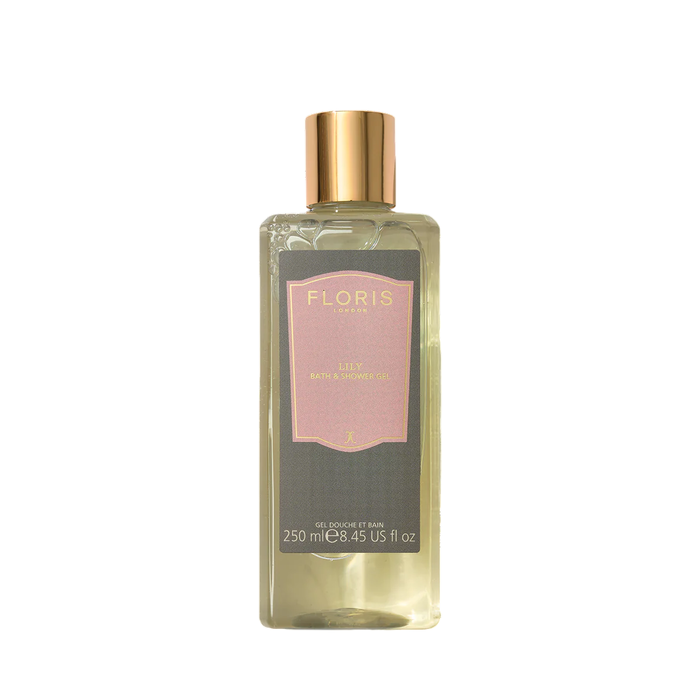 Floris Of London Gel Douche Hydratant Lily 250 ml - Pour Tous Types de Peau - Parfum Femme