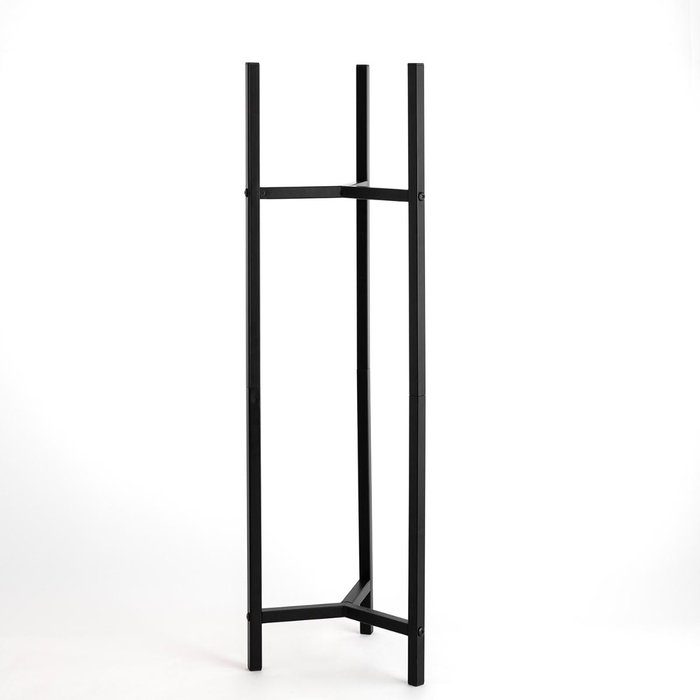 Vinthera Support de Pot Moa 24x80,5 cm Noir Métal (8 Unités)
