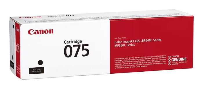 Canon Cartouche de Toner 075 Noir
