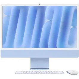 Apple iMac 24" Écran Retina 4.5K - Puce M4 10 cœurs CPU et GPU - 16 Go RAM - 256 Go SSD - Bleu (2024)
