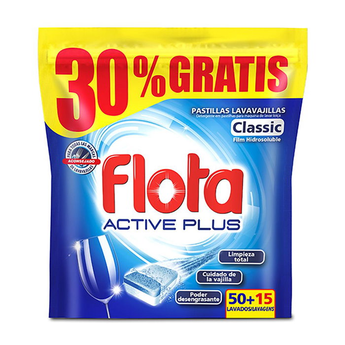 Flota Pastilles pour lave-vaisselle 50 unités Flota Pastilles pour lave-vaisselle 50 unités