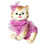 ROSA TOYS - Poupée Reborn Bébé Chat de 23 cm avec Peana - Corps en Vinyle