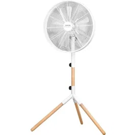 Sencor SFN 4080WH - Ventilateur sur pied en métal et bois véritable
