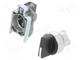 SCHNEIDER ELECTRIC Commutateur Rotatif Harmony XB4 22mm NO Noir