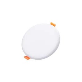 Plaque LED 11W 800Lm 2700K Circulaire sans Cadre IP65 Aluminium Blanc 40.000H LUM-NSDL-R125