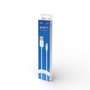 Savio Câble USB vers micro USB CL-124 Blanc 2 m