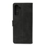 eSTUFF Housse portefeuille avec support et fermeture magnétique pour Samsung Galaxy A16 4G/5G - Protection contre chocs - Noir