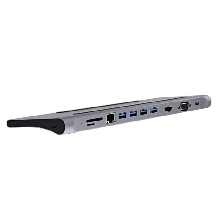 T'NB Hub USB-C DOCKUSBC11 Argenté T'NB Hub USB-C DOCKUSBC11 Argenté