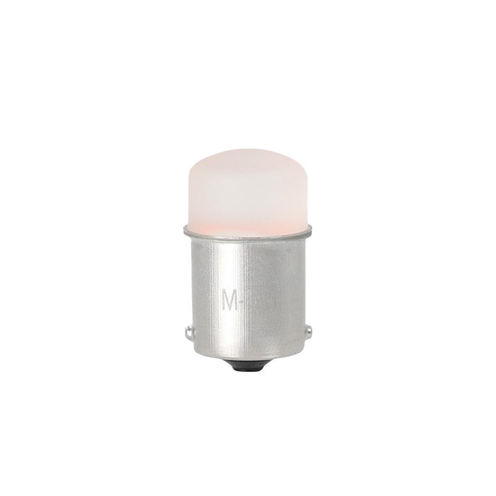 M-Tech LB033R Ba15S 9 LED 5 mm Rouge 12V DC 3W Ampoule LED Clignotant Frein Phare Antibrouillard