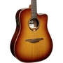 LAG Guitare Acoustique Dreadnought Cutaway Tramontane 118 A/E - Brown Shadow