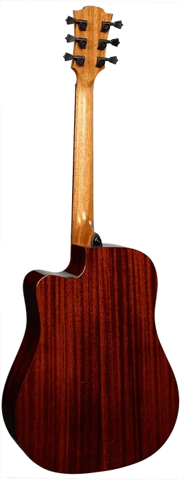 LAG Guitare Acoustique Dreadnought Cutaway Tramontane 118 A/E - Brown Shadow