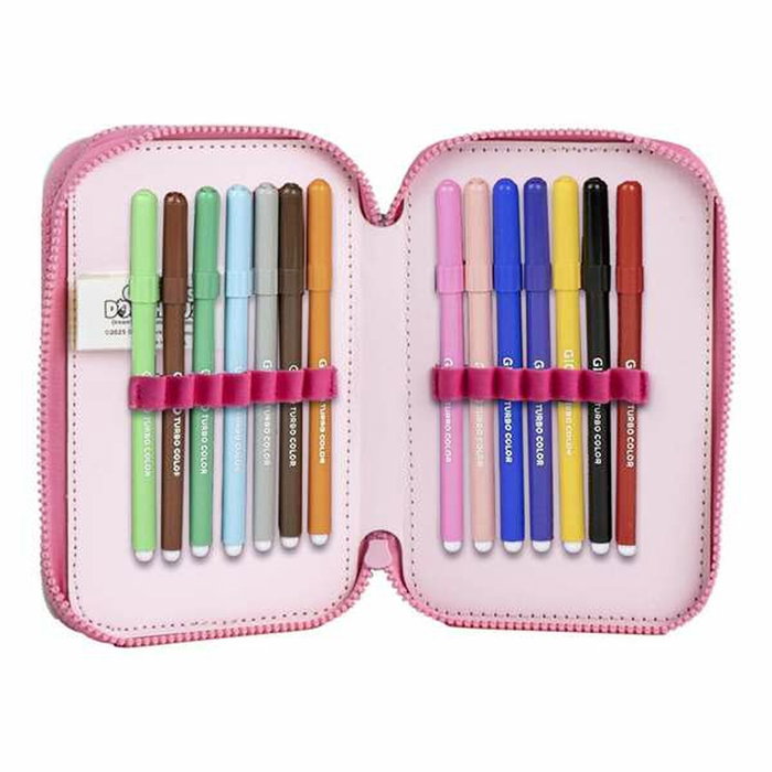 Pochette crayons Gabby's Dollhouse Rose 12,5 x 19,5 x 4,5 cm Pochette crayons Gabby's Dollhouse Rose 12,5 x 19,5 x 4,5 cm
