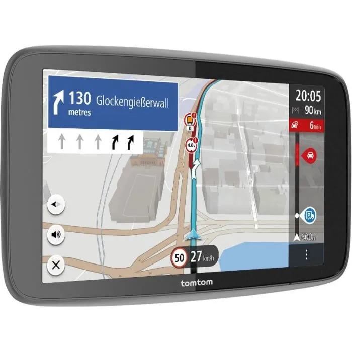 TomTom GO Professional 5 2ème Génération - GPS pour poids lourds, bus et voiture - Écran 5 pouces - TomTom Traffic - Cartes Europe