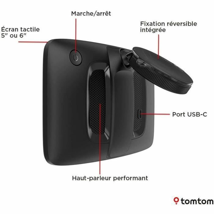 TomTom GO Professional 5 2ème Génération - GPS Poids Lourd, Bus et Voiture - 5 pouces - Carte Europe TomTom GO Professional 5 2ème Génération - GPS Poids Lourd, Bus et Voiture - 5 pouces - Carte Europe