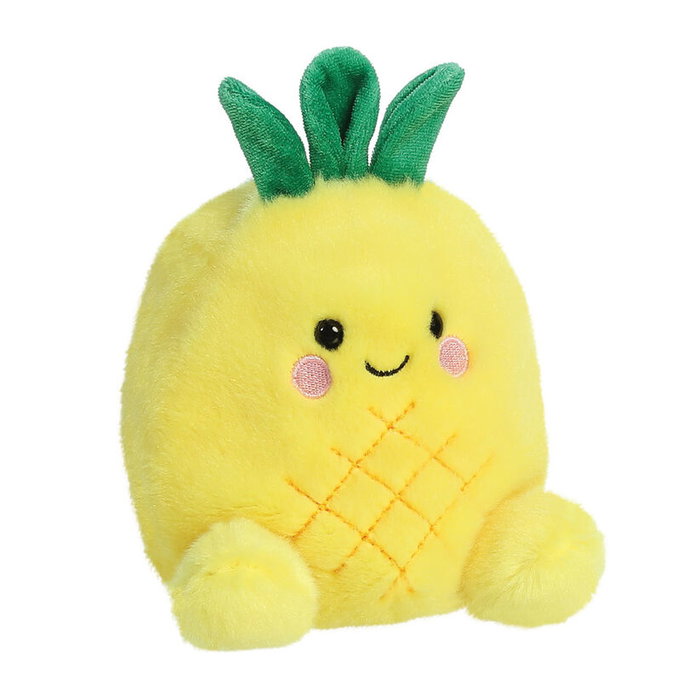 AURORA Peluche Palm Pals Ananas, Jouet Doudou en Peluche Souple, 13 cm, Conforme CE, APEX D. NAWALRAI