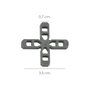 Wolfpack Linea Profesional Crucetas Cruz 7mm (Sachet de 250 pièces)