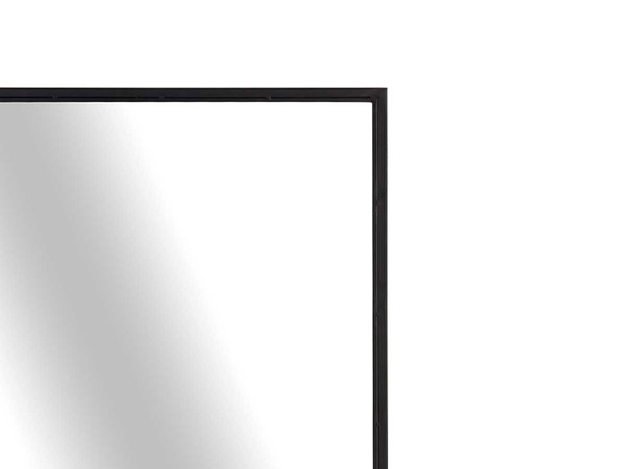 Giftdecor Miroir Rectangulaire Noir 90x60 cm Verre et Métal Giftdecor Miroir Rectangulaire Noir 90x60 cm Verre et Métal