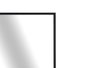 Giftdecor Miroir Rectangulaire Noir 90x60 cm Verre et Métal