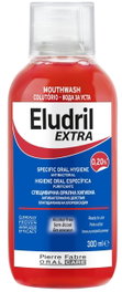 Eludril Bain de bouche antibactérien 300 ml