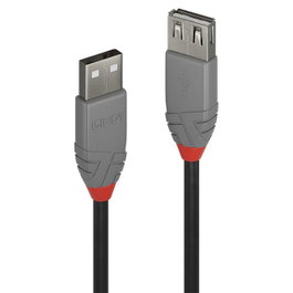 Lindy Rallonge USB 2.0 Type A Anthra Line 1m