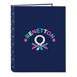 Reliure à anneaux Benetton Drop Multicouleur A4 26.5 x 33 x 4 cm