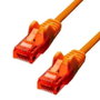 ProXtend Câble Ethernet CAT6 U/UTP CCA Orange 10m