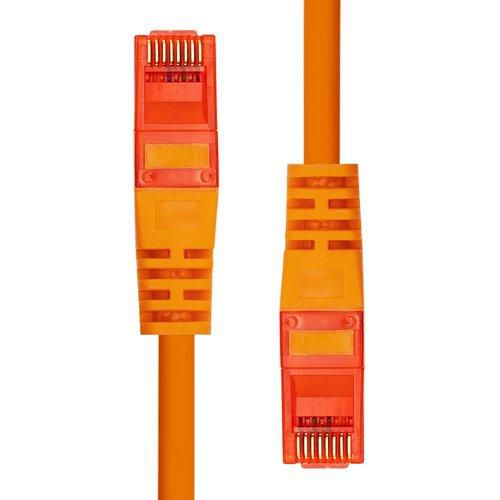 ProXtend Câble Ethernet CAT6 U/UTP CCA Orange 10m