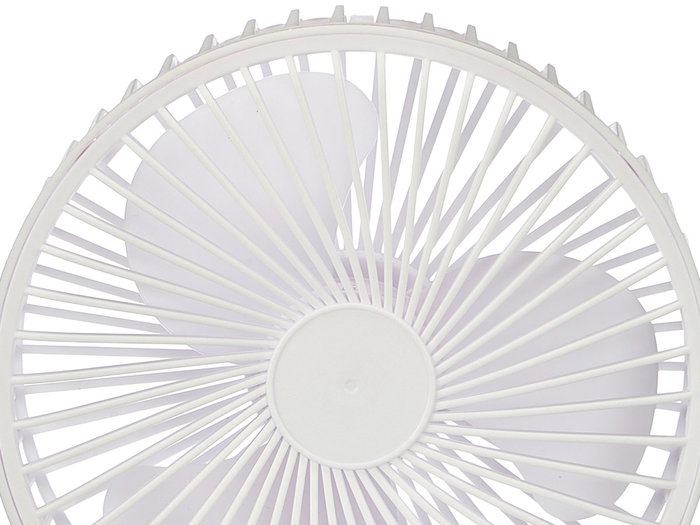 Argon Ventilateur de table pliable blanc 16x16x8 cm (monté 30 cm) batterie 1200 mAh USB-C (Set de 12)