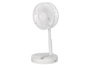 Argon Ventilateur de table pliable blanc 16x16x8 cm (monté 30 cm) batterie 1200 mAh USB-C (Set de 12)