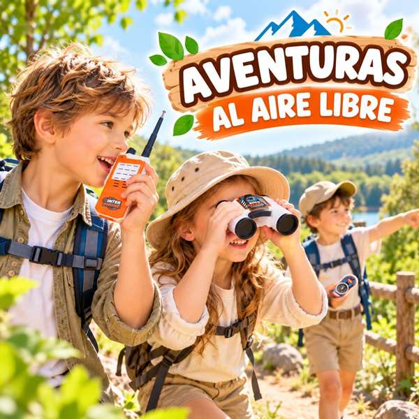 JugaToys Walkie Talkie 100 mètres avec jumelles et boussole JugaToys Walkie Talkie 100 mètres avec jumelles et boussole