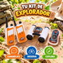 JugaToys Walkie Talkie 100 mètres avec jumelles et boussole