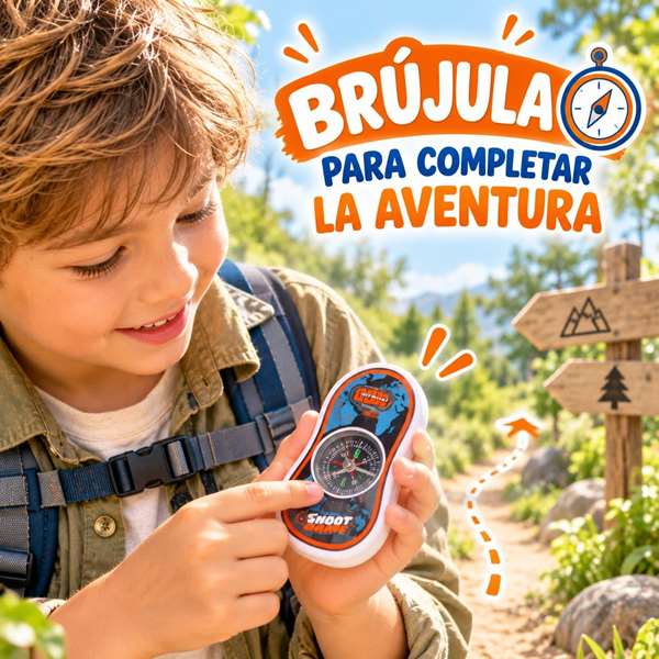 JugaToys Walkie Talkie 100 mètres avec jumelles et boussole JugaToys Walkie Talkie 100 mètres avec jumelles et boussole