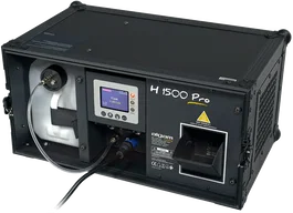 ALGAMLIGHT Machine à Brouillard 1500W H1500-PRO avec Flight Case DMX pour Scène et Événements
