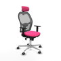 Piqueras y Crespo Chaise de Bureau avec Appui-tête Jorquera 1D086G2 Rose