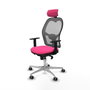 Piqueras y Crespo Chaise de Bureau avec Appui-tête Jorquera 1D086G2 Rose