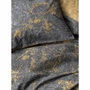 Parure de lit en coton renforcé Moutarde - 1 housse de couette 220 x 240 cm + 2 taies d'oreiller 60 x 60 cm