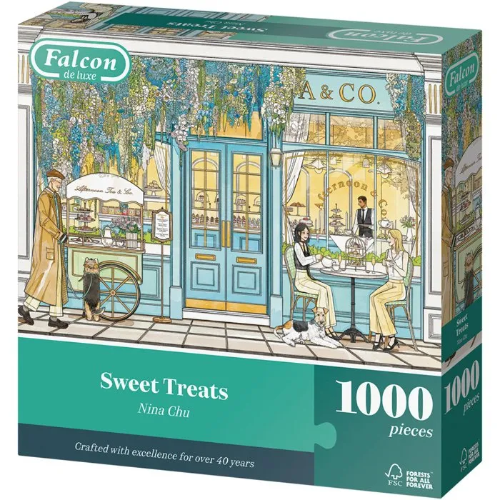 Jumbo Puzzle Falcon Sweet treats 1000 pièces Jumbo Puzzle Falcon Sweet treats 1000 pièces