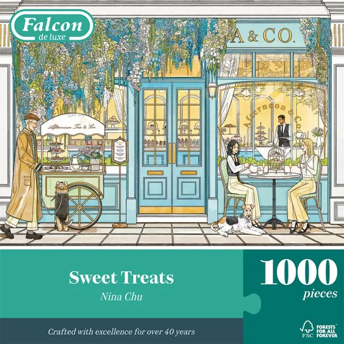 Jumbo Puzzle Falcon Sweet treats 1000 pièces Jumbo Puzzle Falcon Sweet treats 1000 pièces