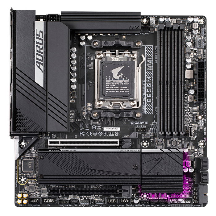 Carte Mère Gigabyte B650M AORUS ELITE AMD B650 AMD AM5