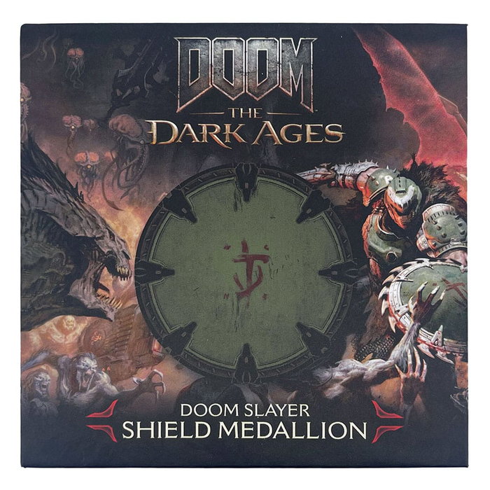 FaNaTtik Doom: The Dark Ages médaillon Saw Shield, édition limitée