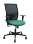 PIQUERAS Y CRESPO Chaise de Bureau Yunquera Synchro Vert émeraude
