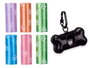 Mascow Set de 7 Rouleaux de Sacs à Déjections pour Chien avec Distributeur 15 Pièces 8x29x4 cm (Set de 36)