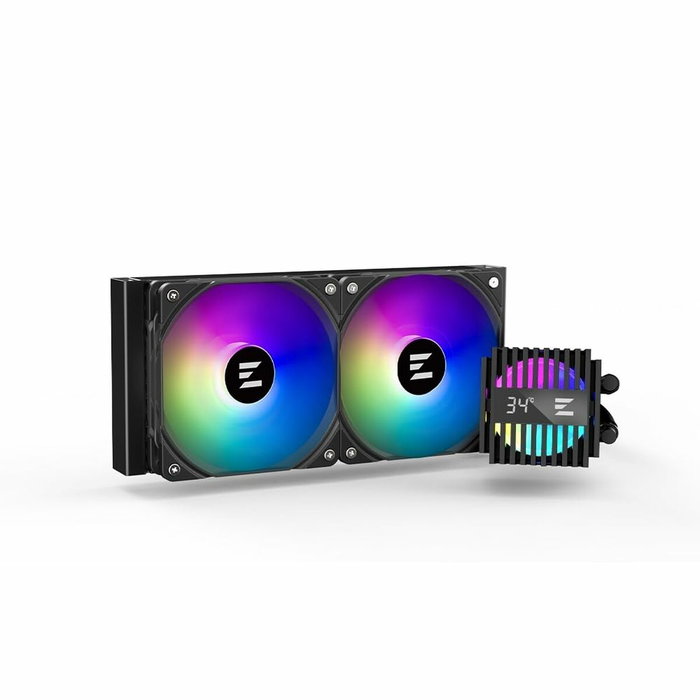 Zalman ALPHA2 A24 Ventilateur de cabine Noir