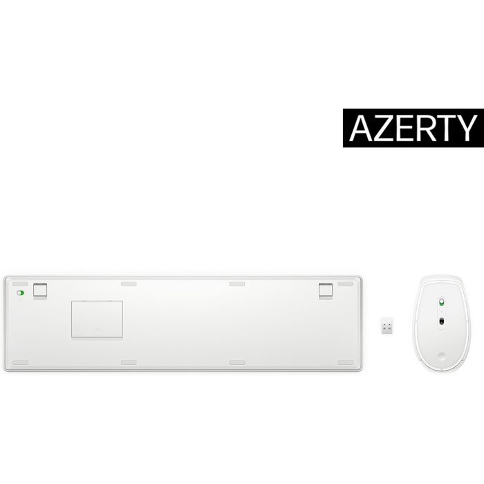 HP Ensemble clavier et souris sans fil HP 650 blanc
