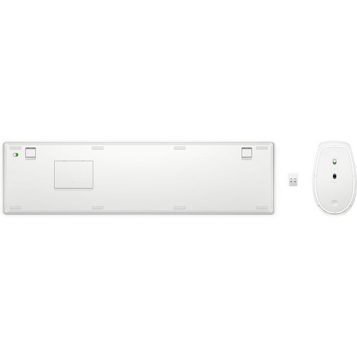 HP Ensemble clavier et souris sans fil HP 650 blanc