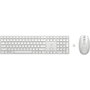 HP Ensemble clavier et souris sans fil HP 650 blanc