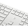HP Ensemble clavier et souris sans fil HP 650 blanc