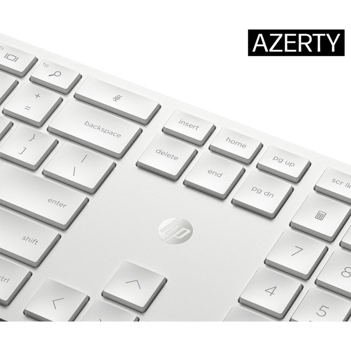 HP Ensemble clavier et souris sans fil HP 650 blanc