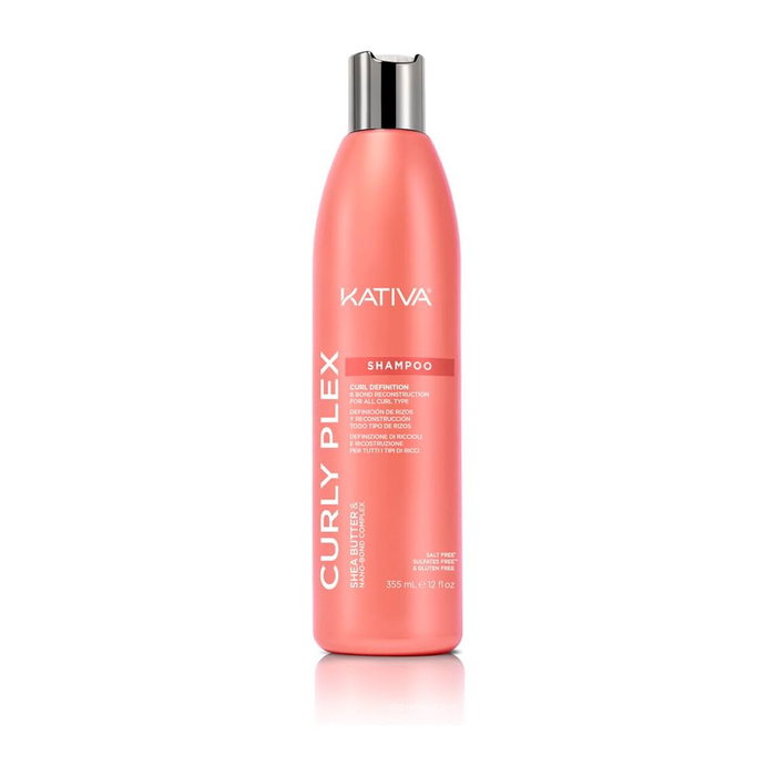 Kativa Curly Plex Shampooing définissant boucles 355 ml
