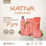Kativa Curly Plex Shampooing définissant boucles 355 ml